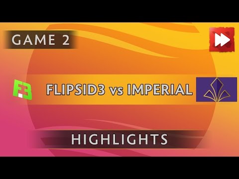 FlipSid3 Tactics vs The Imperial [Game 2] WellPlay Invitational #4 - Dota Highlights