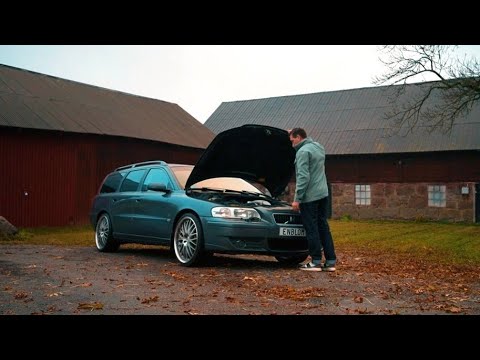 Volvo V70R – Rainy October Drive (5-Cylinder RAW Sound)