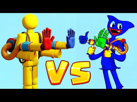 PLAYER 2.0 vs HUGGY WUGGY WITH GRABPACK | POPPY PLAYTIME CHAPTER 2 | WHO IS STRONGEST ???