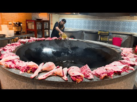 GIANT 1 TON PILAF | 200 KG MEAT | How to cook 1000 kg Pilaf