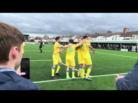 Marine v Nantwich Town NPL 1 Apr 2023 Byron Harrison Penalty 2 0