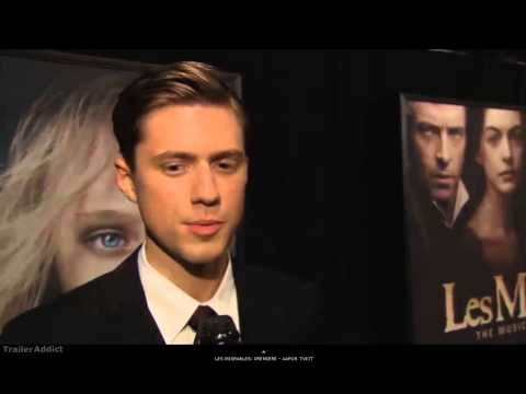 Aaron Tveit Les Miserables Premiere