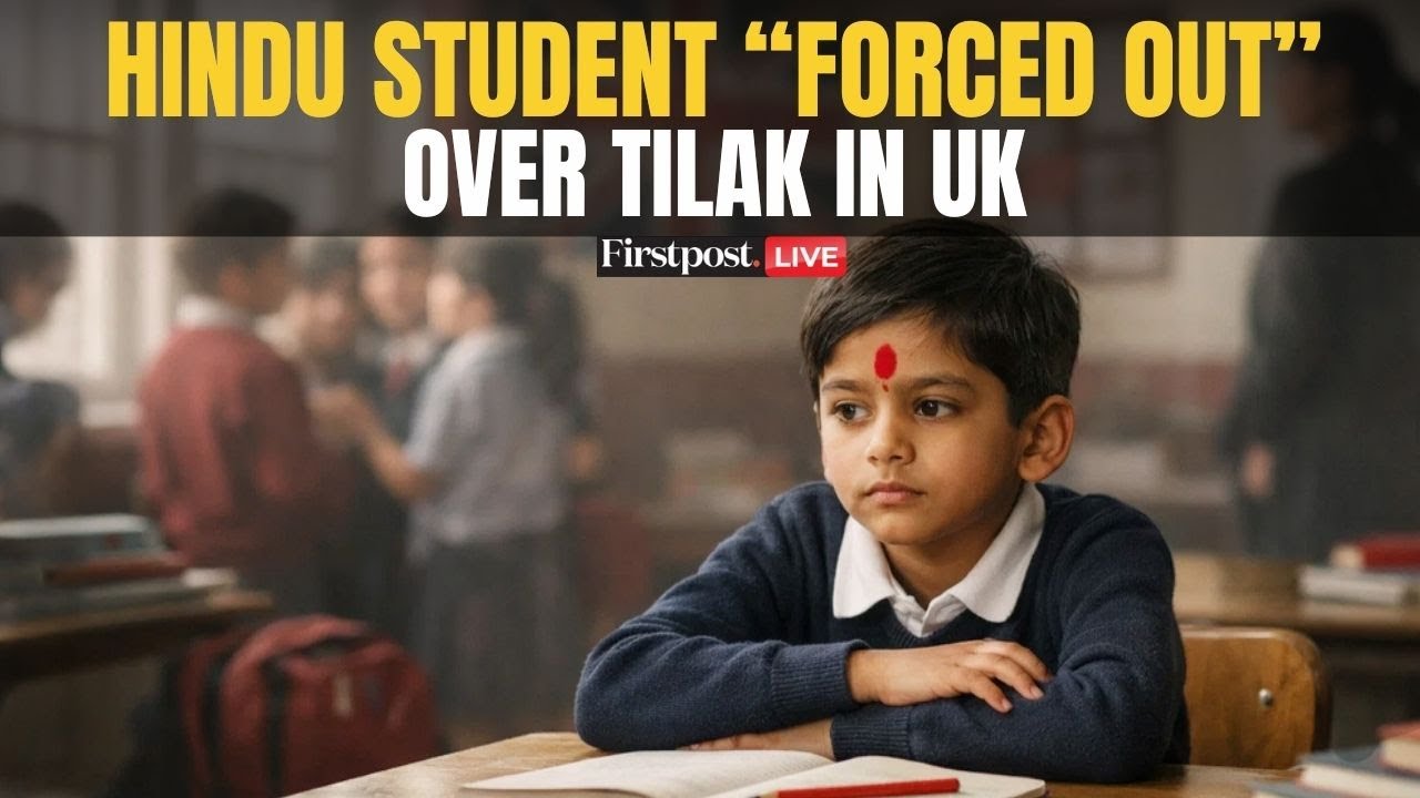 LIVE: 8-Year-Old Hindu Forced To Change London School Over Religious "Tilak": Reports | Firstpost