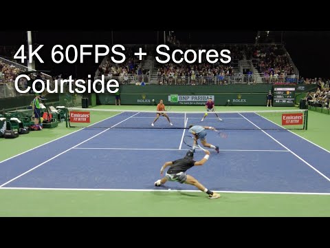 Italy vs USA Madness! Jannik Sinner & Lorenzo Sonego vs JJ Wolf & Marcos Giron - BNP Paribas Open