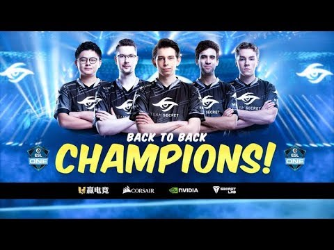 Congratulations to Team Secret -  ZAI the MVP of ESL One Katowice 2019