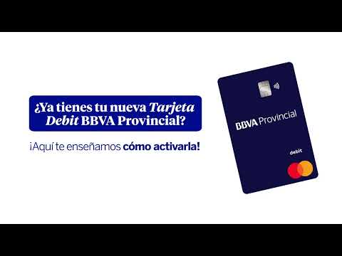 Activa y configura tu Tarjeta Debit en Provinet web