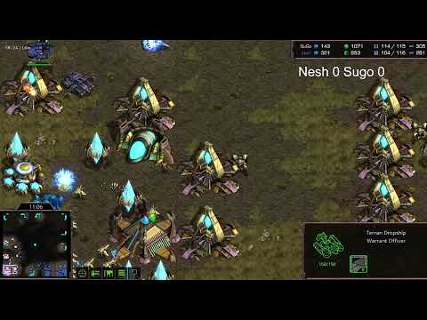StarCraft 1: Cockroach Terran vs Tardigrade Protoss - Nesh vs SuGo | StarCon 2023