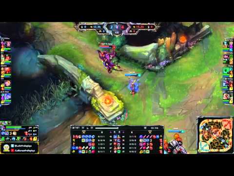 Deft vs Faker   Twitch vs Vayne, Cho'Gath vs LeBlanc Ranked Challenger Korea 003