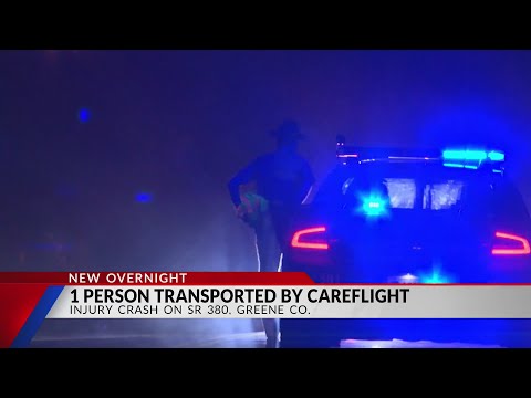 Driver flees ‘life-threatening’ crash in Xenia