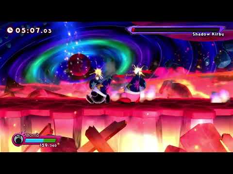 Kirby Fighters 2 - Single Handed - Bomb - Easy in 5:07.230 (Former WR)