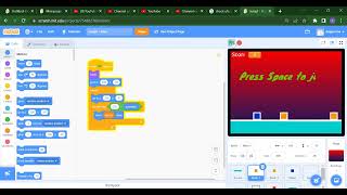 Jump Game In Scratch || Best Jump Game in Scratch || Scratch Tutorial for beginner||