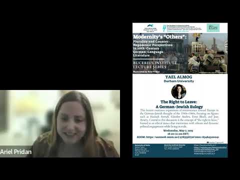 Yael Almog: The Right to Leave: A German-Jewish Eulogy