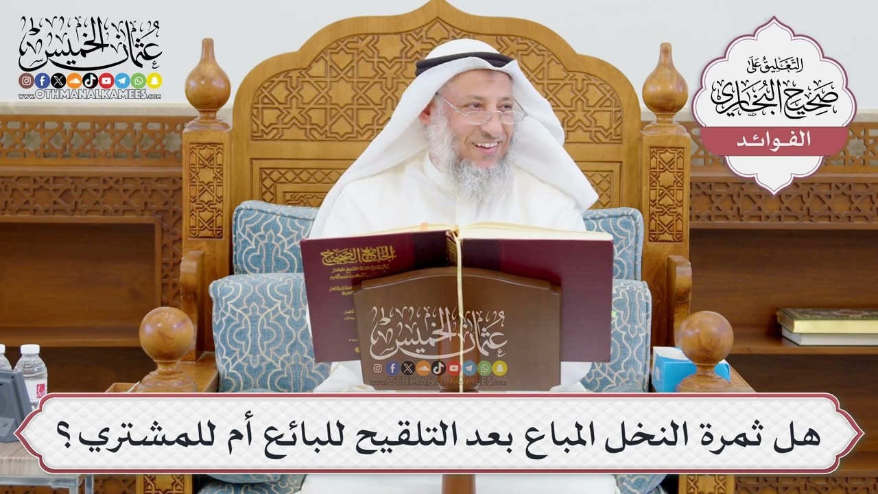 [941] هل ثمرة النخل المباع بعد التلقيح للبائع أم للمشتري؟ - عثمان الخميس