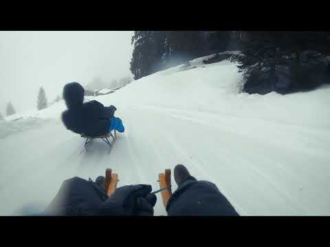 Extreme Blizzard Sledging Madrisa