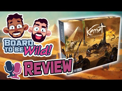 Board to be Wild Reviews: Kemet Blood & Sand