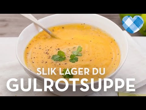 Gulrotsuppe med ingefær og chili på 30 minutter | TINE Kjøkken