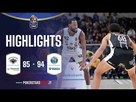 Dolomiti Energia Trentino - Vanoli Basket Cremona | PokerstarsNews Highlights SerieAUnipol 2025/2026
