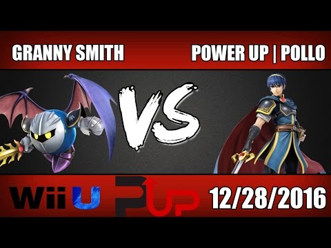 Granny Smith (Meta Knight) vs. PowerUp | Pollo (Marth) - Wii U Losers Round 6 - SOS