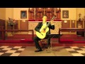 Bradford Werner Plays Gigue, E Minor Suite by Sylvius Leopold Weiss