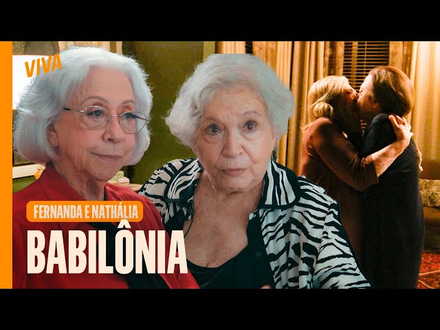 FERNANDA MONTENEGRO, NATHALIA TIMBERG E O BEIJO NO 1º CAPÍTULO DE "BABILÔNIA" | VIVA