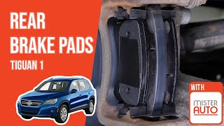 Youtube thumbnail of video "How to replace the rear brake pads Tiguan mk1 🚗"