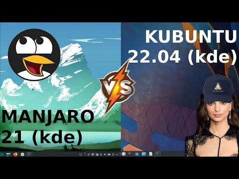 Manjaro 21 vs Kubuntu 22.04