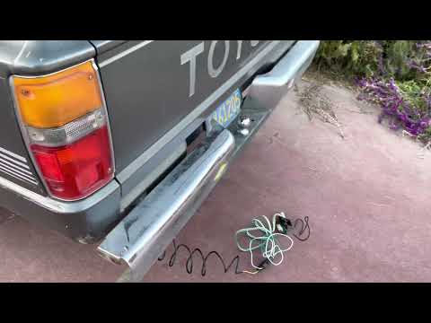 Toyota Pickup Hopkins 43315 trailer wiring kit install
