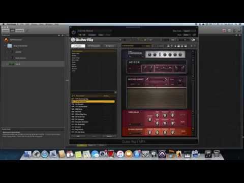 Guitar Rig to MainStage midi automation
