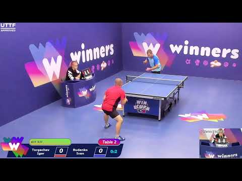 WINners CUP table 2  20.09 Torgachev Igor - Rudenko Ivan  20:30