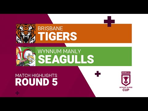 Tigers v Wynnum - Intrust Super Cup match highlights - Round 5, 2021