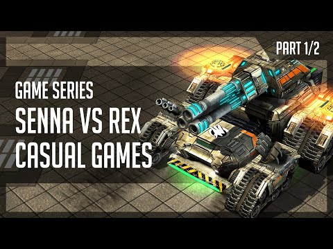 [C&C3: Kane's Wrath] Game Series - Senna vs Rex, Casual Game Casting (Part 1/2)