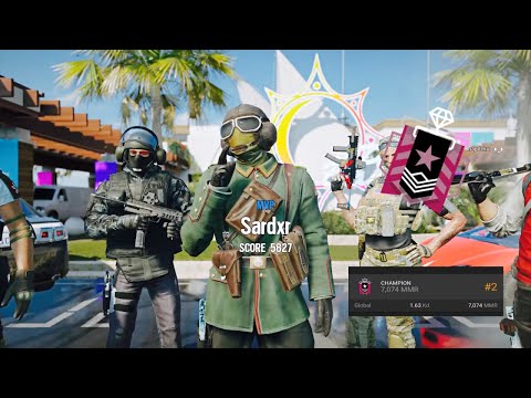 The BEST Console CHAMPION Settings & Sensitivity PS4 - Rainbow Six Siege Console Shadow Legacy