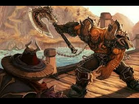 Garrosh Hellscream fight + Cutscene