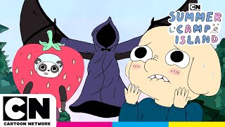 Retro Farming Game Comes to Life 🎮🍓| A Cute Wizard Quest | Summer Camp Island | Cartoon Network UK