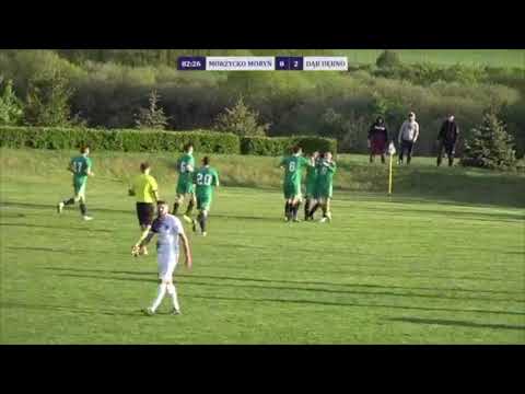 Kapitalna bramka Bartosz Bielaka w meczu Morzycko Moryń 0-2 Dąb Dębno