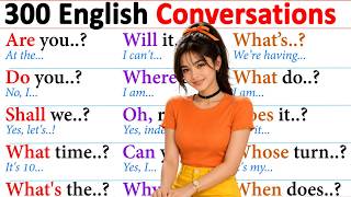 🔥Simple Daily English Conversations | Listening and Speaking Practice for Beginners