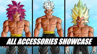 Ultimate ALL Accessories Showcase in Xenoverse 2!