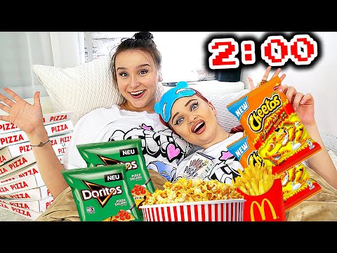 Eine NACHT durchmachen 🤫🌙 bei Inga im Zimmer ! (Sleepover) - Celina