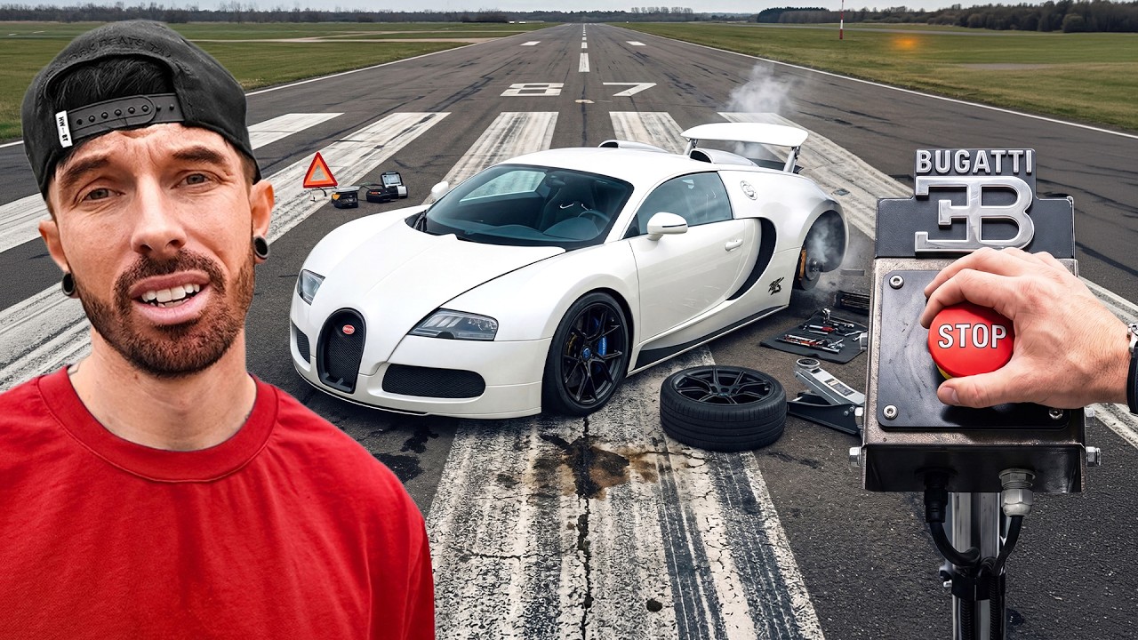 ATTEMPTING TOP SPEED IN MY BUGATTI WENT WRONG