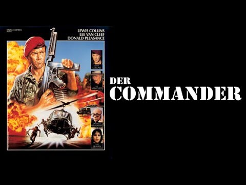 Lewis Collins ist DER COMMANDER - Trailer (1988, Deutsch/German)