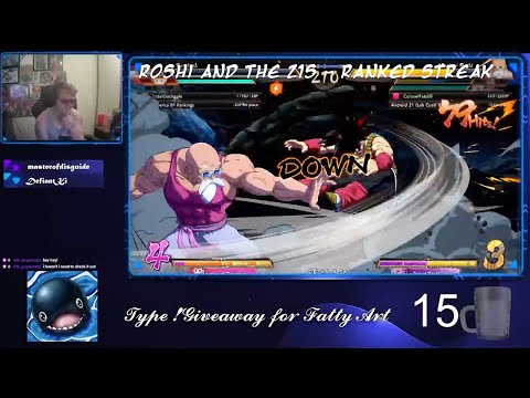 [PC] DBFZ - Roshi and the 21s destroying in ranked