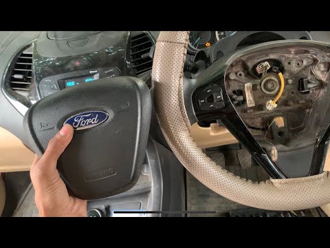 How to remove steering pads airbags in | ford figo variant | Hindi |