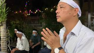 Tụng kinh lễ tang bà mợ Vu Thi Lien