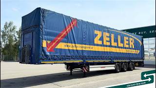 Hangler Megatrailer Schr&auml;glader Coil Bordwand BPW hydraulisches Hubdach curtain side semi-trailer | Image 4 - Autoline