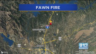 Fawn Fire Forces Evacuations In Shasta County