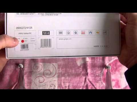 PIPO W4 Déballage FR