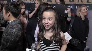 Ruby Matenko Interview - Timmy Failure Mistakes Were Made Red Carpet video