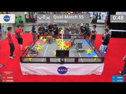 2017 VRC Tech Q55 - 2496R 99588A vs 1900X 5776T - 13 to 33