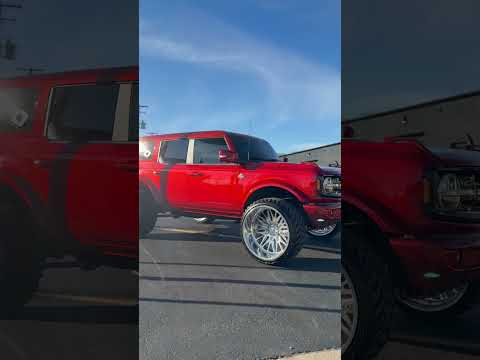 26x14 On A Color Match Bronco #spo #smoothperformance #smallbusiness #offroad #bronco #americanforce