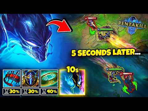 Nocturne but I have unlimited ults and your screen is permanently dark (PENTAKILL)